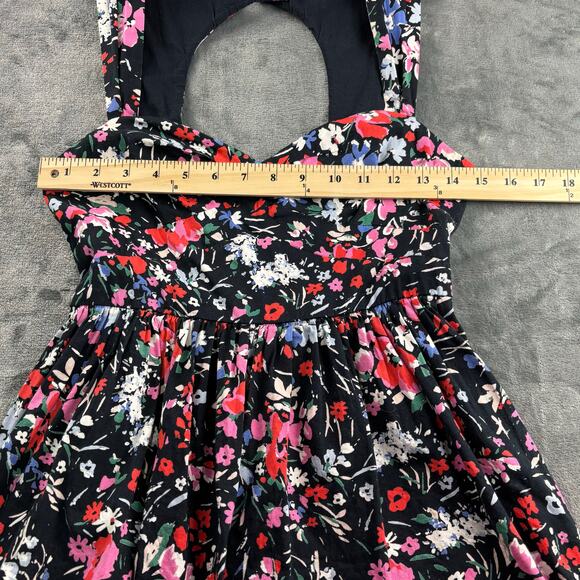 Free People Dress Women 2 Sunkissed Summer Mini Boho Coquette Floral Tulle - Picture 11 of 16